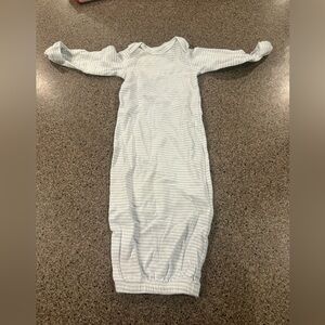 Carter's Light Blue and White Striped Sleep Sack